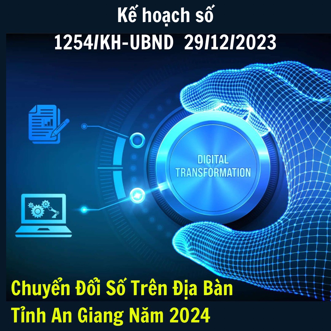 An Giang: Chuyển Đổi Số Trên Địa Bàn Tỉnh Năm 2024 | 1254/KH-UBND